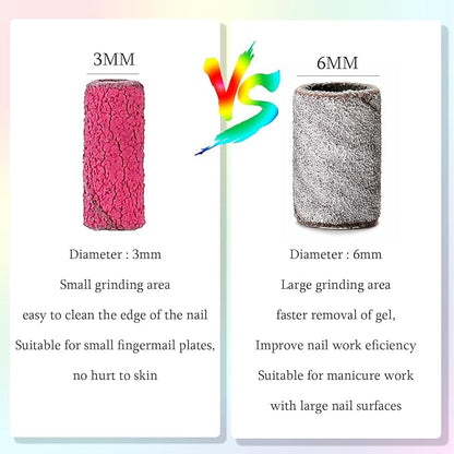 100pcs Nail Drill Bits Small