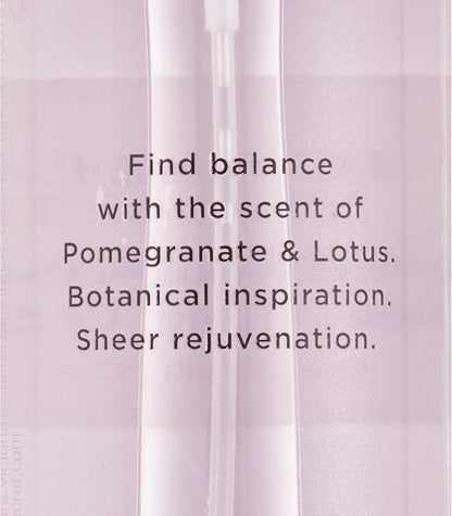 Victoria's Secret Pomegranate and Lotus Body Mist for Women, Perfume with Notes of Pomegranate and Lotus Flowers, Womens Body Spray, Sheer Rejuvenation Women’s Fragrance - 250 ml / 8.4 oz