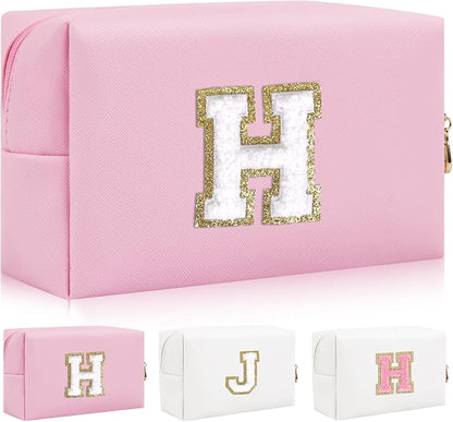 Personalized initial letter patch makeup