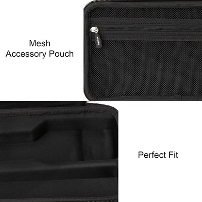 Aproca Hard Travel Storage Case Bag, for Wahl Professional 5-Star #8148 / #8504 / #8545 / #8509 / #8451 Cord/Cordless Magic Clip (Black)