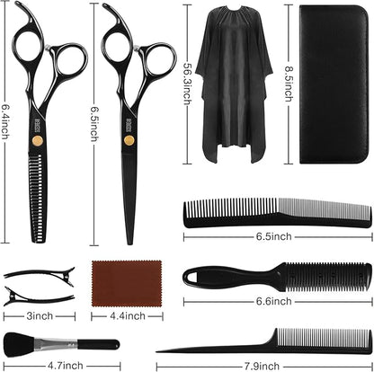 11 PCS Hair Cutting Scissors
