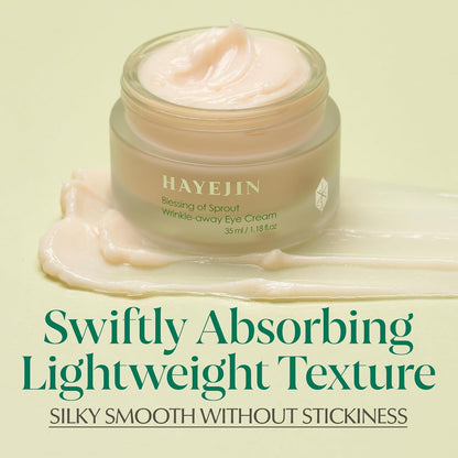 Blessing of Sprout Wrinkle-away Eye Cream (Pack of 1, 1.69 Fl Oz)