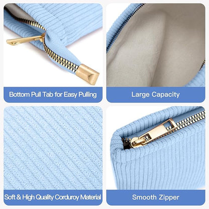 3 pieces makeup bag cosmetic