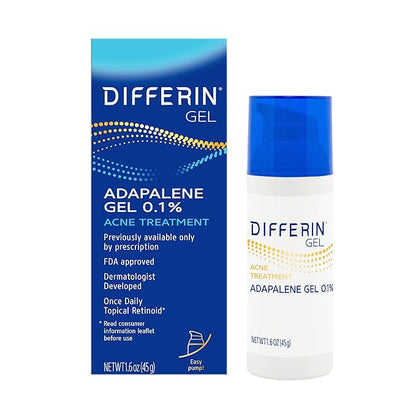 Differin acne treatment gel, 90