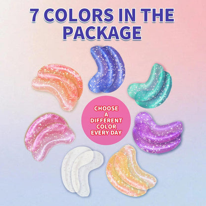 Miniling 28 Pairs Collagen Eye Masks, Reduce Wrinkles Under Eye Patches for Puffy Eyes, Dark Circles, Eye Bags, Natural Collagen Eye Gels Pads Face Moisturizer for Men Women