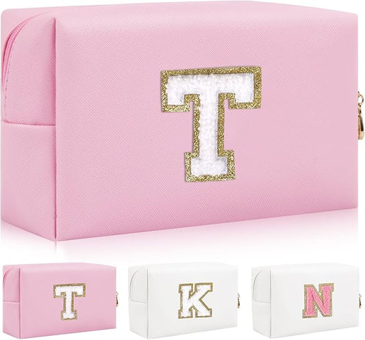 Personalized initial letter patch makeup