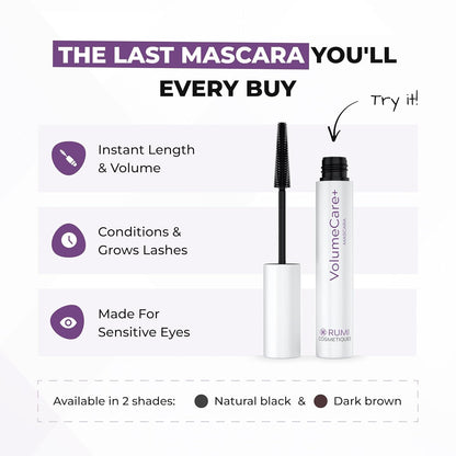 VolumeCare+ Mascara (Both Colors)