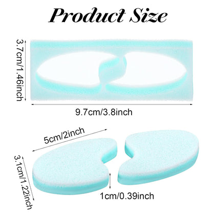 20Pack Foam Toe Separator, Breathable Toe Spacers for Women Men, Toe Spreader to Reduce Friction and Relieves Corns Pain, Relieve Pain Caused by Bunions
