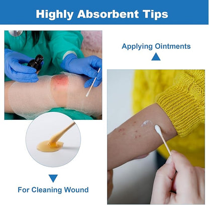 Jmu sterile cotton tipped applicators