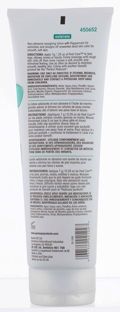 Gena Pedi Care Lotion with peppermint oil 8.5-Ounce, 1 Count