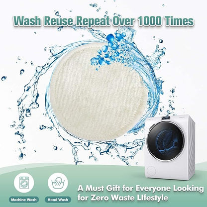 Wegreeco cotton rounds reusable -