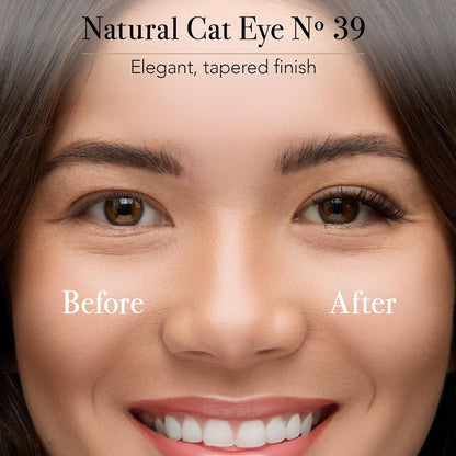 Pro Lash SoftWear Clean Girl Mini Lash Clusters Kit - Natural-Looking, Lightweight Lashes - 7-Day Cluster Eyelash Extensions - Waterproof Lashes Clusters - Single Set - Cat Eye No. 39