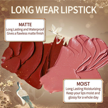 Catkin Semi-Matte Lipstick Hydrating High Impact Color Infused with Vitamin E and Avocado Oil Smooth Soft Texture Long Lasting Matte Finish 155