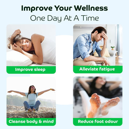 Bandoo Foot Pads | Original | Rana Pads | Premium Natural Bamboo Vinegar Foot Care Pads | Japanese Foot Pads | 30 Pads