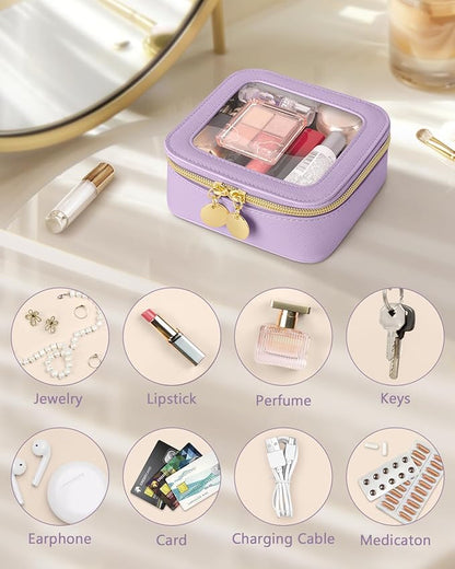 Mini makeup bag, small makeup