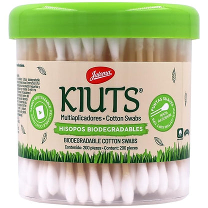 Jaloma kiuts cotton swabs, biodegradable,