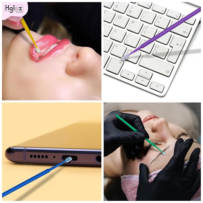 Microswabs for eyelash extensions pack