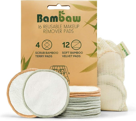 Bambaw reusable makeup remover pads