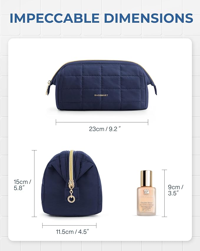 Bagsmart makeup bag travel toiletry