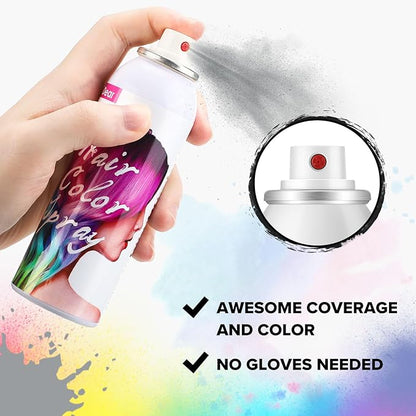 Gray Hair Spray Color ONE-TIME