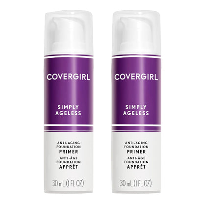 Covergirl Simply Ageless Oil Free Make Up Primer, Pack of 2