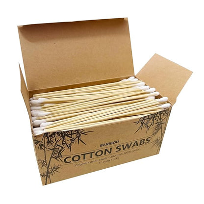 500 pcs 6" long cotton