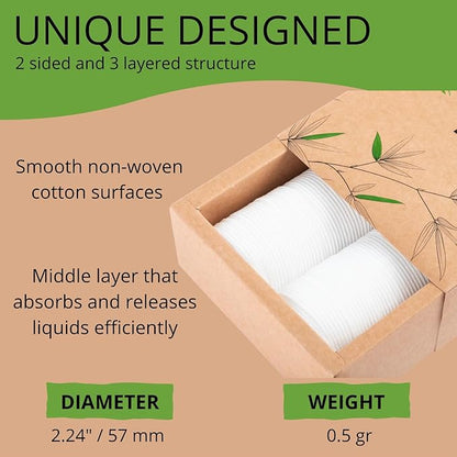 Beautiful mind cotton rounds makeup