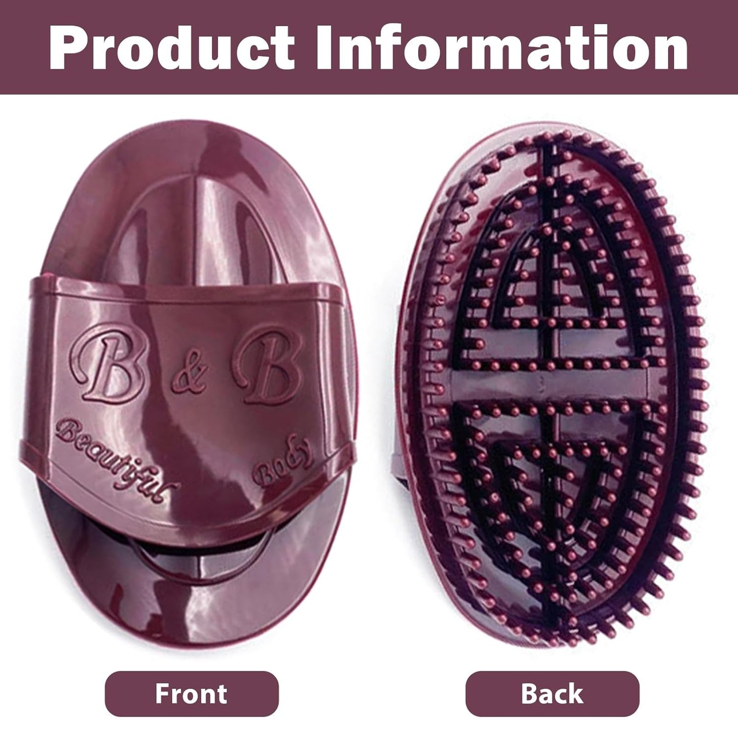 2-Pack 2025 Pro Meridian Massage Brush Set - Full Body & Scalp Acupressure Tool for Head-to-Toe Relaxation - Salon Quality Comb Gift Idea