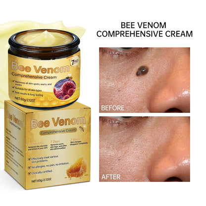 Bee Venom Comprehensive Cream, Firming & Wrinkle-Reducing Deeply Nourishes The Skin, Professional Bee Venom Skin Treatment Cream, Natural Serum Suitable for All Skin Types (2 Pack)