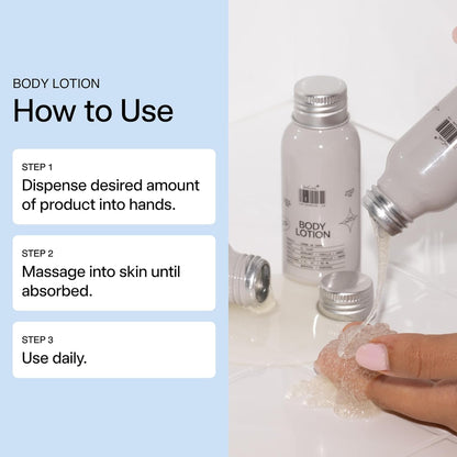 DedCool Body Lotion | Xtra Milk | Deeply Hydrating Lightweight Formula with Ceramides, Snow Mushroom & Meadowfoam Oil | Soft Musk, Bergamot & Amber Scent | Non-Toxic, Vegan Skincare | 2 oz