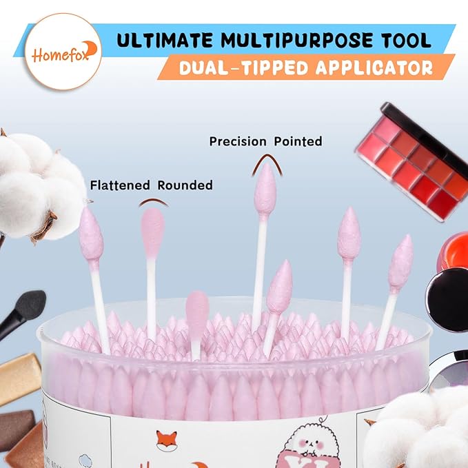 Xl pink thick cotton swabs