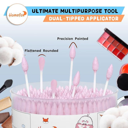 Xl pink thick cotton swabs