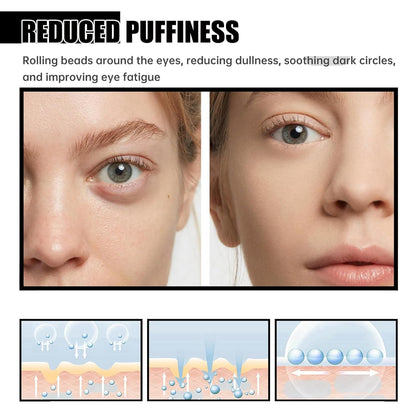 Time Eraser Rollerball Castor Oil And Frankincense, Castor Oil Roller Ball With Frankincense, Castor Oil Roller Ball With Frankincense Under Eye Reduces Fine Lines, Anti Wrinkle Serum For Eye (2 Pcs)