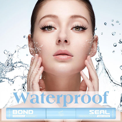 Lash Cluster Glue Waterproof Lash Glue Lashes Bond and Seal Clear Eyeash Glues for Lashes Extension Long Lasting Eyelash Adhesives by zanlufly