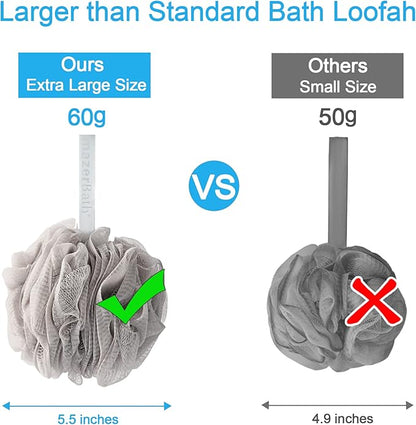 Amazerbath loofah sponge 60g/piece, exfoliating