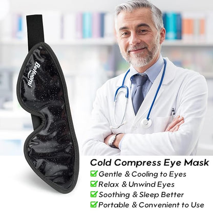 Cooling eye mask, gel eye
