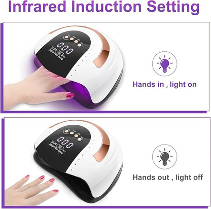 268W UV LED Nail Lamp,