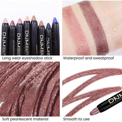 evpct 2Pcs Cream Eyeshadow Sticks Set for Eyes Waterproof, Orchid Shimmer Matte Eye shadow Stick Pencil Pen Bulk sombras en crema para ojos 26+26