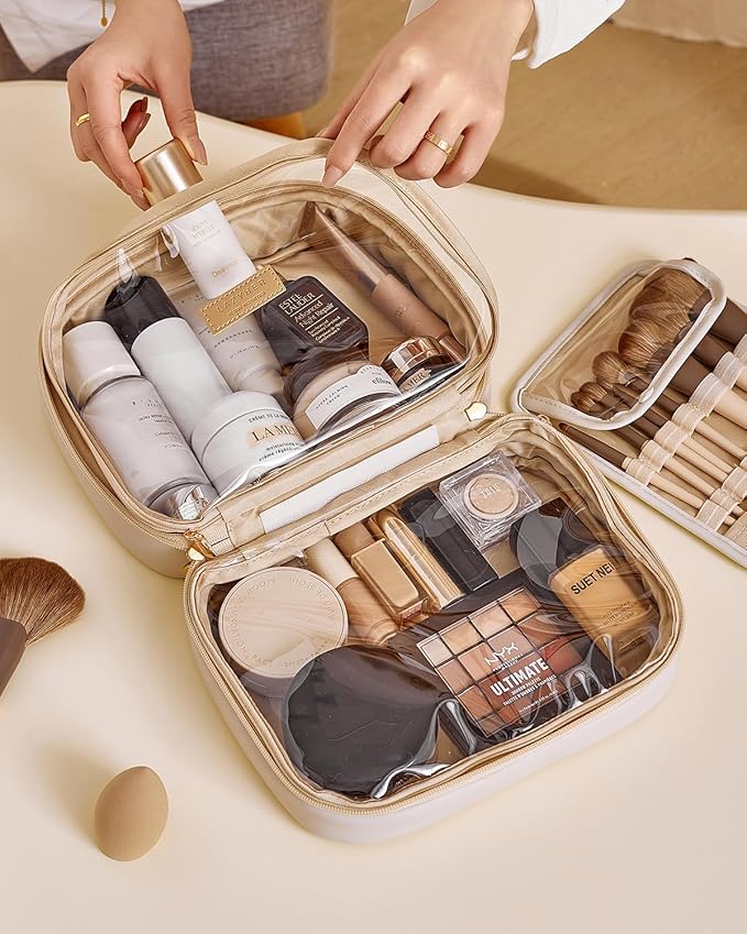 Eachy travel makeup bag,large capacity