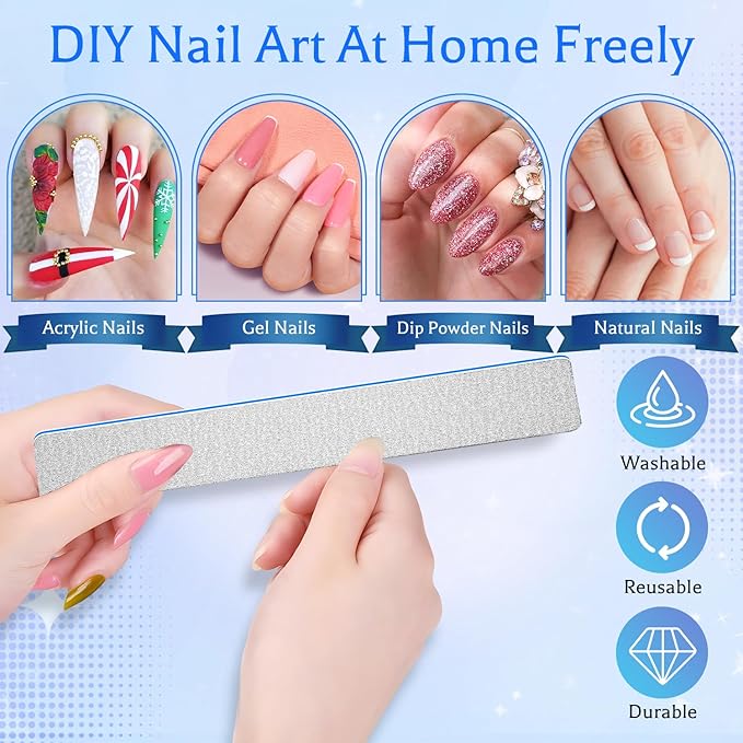 25pcs nail file professional, 100/100