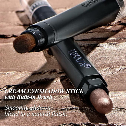 Neutral eyeshadow stick makeup set,