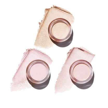 Oulac Cream Eyeshadow also for Highlighter Large Capacity Highly Pigmented Eye Shadow Waterproof &Long Lasting with Moisturizing Formula, Shimmer Glitter Eye Makeup Set 2