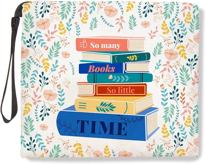 Book lovers gifts makeup bag