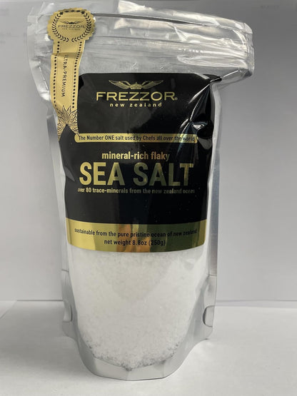 FREZZOR Omega 3 Black Green Lipped Mussel Oil, 53x Higher Potency for Superior Joint Comfort & Mobility, No Fishy Aftertaste, 1 Bottle, 60 Softgels Plus 1 Pouch of Flaky Sea Salt