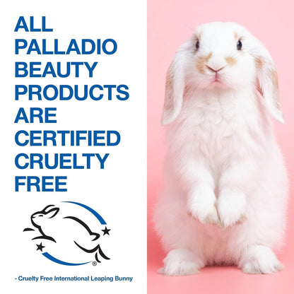 Palladio Baked Bronzer, Highly Pigmented and Easy to Blend, Shimmery Bronzed Glow, Use Dry or Wet, Lasts all day long, Provides Rich Tanning Color Finish, Powder Compact, Atlantic Tan