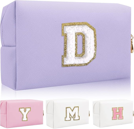 Personalized initial letter patch makeup