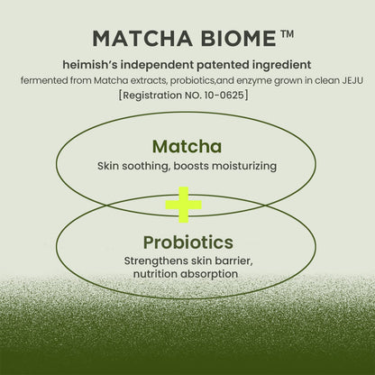 HEIMISH Matcha Biome Amino Acne Cleansing Foam - Deep Cleansing, Hydrating, Calming Facial Cleanser, Gentle Daily Face Wash with Amino Acids, Probiotics, for Oily & Acne-prone Skin, 5.3oz/150g