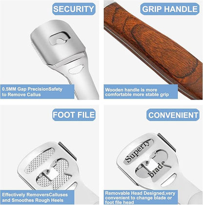 12PCS 3-rd Generation Pedicure Foot