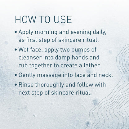 Pangea Organics Natural Reishi + Turmeric De-Stress Foaming Facial Cleanser | Vegan, Non-Toxic, Gentle & Hydrating | Sustainable Glass Bottle (7.8 fl oz | 230 ml)