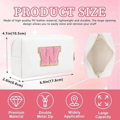 Personalized initial letter patch makeup